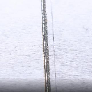 激光焊接0.2mm、0.8mm不锈钢板|0.4mm镀锌板|0.6mm铝板、黄铜操作展示